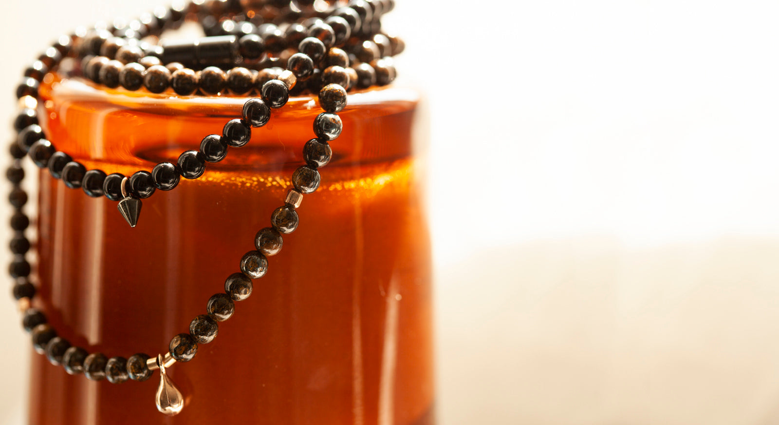 MERCURY RETROGRADE 水星逆行 黑水晶  SHUNGITE BRONZITE BRACELETS