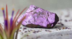 Purpurite (crown chakra) 紫磷鐵錳礦