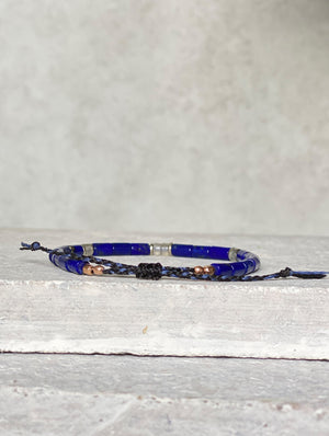 OM.Theplacement Lapis Lazuli Labradorite Bracelet 青金石及拉長石